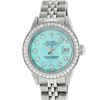 Image 2 : Rolex Ladies Stainless Steel Ice Blue Diamond 26MM Datejust Wristwatch