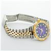 Image 8 : Rolex Mens 2 Tone Blue Vignette Diamond Datejust Oyster Perpetual Datejust 36MM