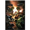 Image 1 : Marvel Comics "New Avengers #43" Numbered Limited Edition Giclee on Canvas by Al