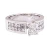 Image 1 : 2.23 ctw Diamond Ring - 14KT White Gold