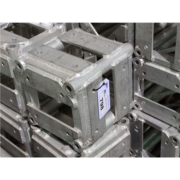 12" SQUARE GP ALUMINUM LIGHTING TRUSS SIX WAY CONNECTOR ( 4 BOLT PATTERN )