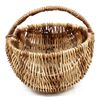 Image 1 : Native American Ojibwa Willow Buttocks Basket
