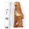 Image 8 : Zuni Cedar Wood Prairie Dog Fetish by C. Martinez