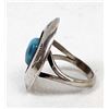Image 3 : Vintage NavajoSterling Turquoise Ring, Size 7.5