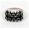 Image 1 : Historic Zuni Sterling Turquoise Ring, Size 5.75