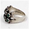Image 6 : Historic Zuni Sterling Turquoise Ring, Size 5.75