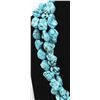 Image 3 : Navajo 3 Strand Turquoise Howlite Nugget Necklace