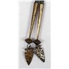 Image 3 : Historic Zuni Sterling Inlay Chief Bolo Tie