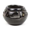 Image 1 : Miniature Santa Clara Carved Pottery Jar by Cosen