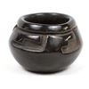 Image 3 : Miniature Santa Clara Carved Pottery Jar by Cosen