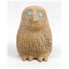 Image 1 : Zuni Dolomite Owl Fetish by Bernie Laselute