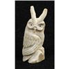 Image 1 : Zuni Carved Antler Owl Fetish by Maxx Laate