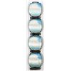 Image 1 : Rare Danish Sterling Vitreous Enamel Bracelet