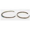 Image 4 : 2 Navajo Old Pawn Sterling Silver Bracelets