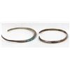 Image 6 : 2 Navajo Old Pawn Sterling Silver Bracelets