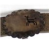 Image 2 : Native American Navajo Sterling Concho Belt