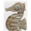 Image 2 : Zuni Picasso Marble Seahorse by Hudson Sandy