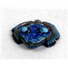 Image 1 : Zuni Rainbow Calsilica Frog Fetish by G. Quam