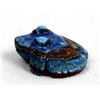 Image 3 : Zuni Rainbow Calsilica Frog Fetish by G. Quam