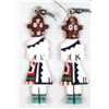 Image 3 : Native American Route 66 Style Kachina Earrings