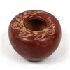 Image 1 : Pojoaque Carved Pottery Seed Jar, Mary Gutierrez