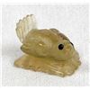 Image 1 : Zuni Carved Resin Bird on Leaf by Ricky Laahty