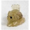 Image 2 : Zuni Carved Resin Bird on Leaf by Ricky Laahty