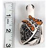 Image 11 : Acoma Pottery Turtle with Butterfly by Henderson