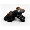 Image 4 : Zuni Picasso Marble Frog Fetish by Dan Quam