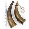 Image 7 : 2 Revolutionary War Era Powderhorns