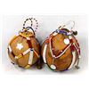 Image 4 : Pair of African Beaded Gourd Snuff Containers