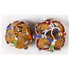 Image 7 : Pair of African Beaded Gourd Snuff Containers