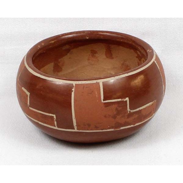 Historic Santa Clara Pueblo Pottery Bowl