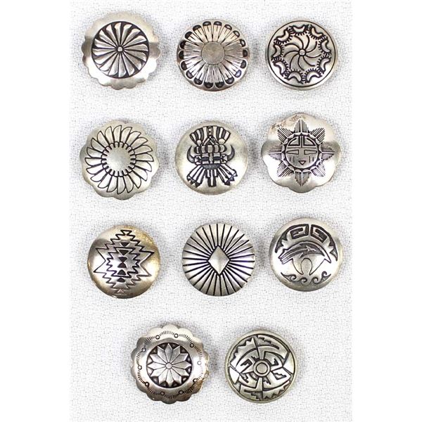 11 Assorted Southwestern Button Covers