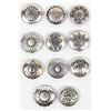Image 1 : 11 Assorted Southwestern Button Covers