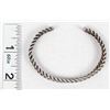 Image 7 : Sterling Silver Rope Cuff Bracelet