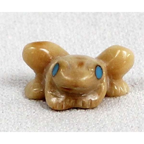 Zuni Miniature Frog Fetish by Brian Yatsattie