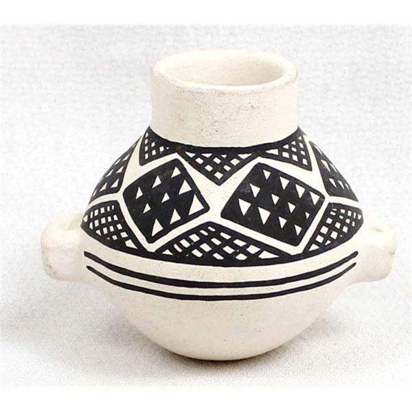 Miniature Aztec Ruins Anasazi Pottery Replica