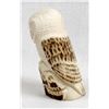 Image 3 : Zuni Carved Antler Owl Fetish by Esteban Najera