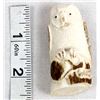 Image 9 : Zuni Carved Antler Owl Fetish by Esteban Najera