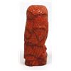 Image 4 : Zuni Apple Coral Owl Fetish, Charles Martinez Jr.