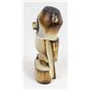 Image 3 : Zuni Carved Antler Owl Fetish by Craig Haloo