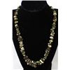 Image 1 : Navajo Sterling Variscite Nugget Necklace