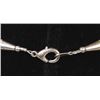 Image 5 : Navajo Sterling Variscite Nugget Necklace