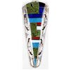 Image 2 : Large Navajo Sterling Channel Inlay Pendant