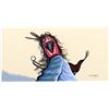 Image 1 : Navajo Chasing Star Kachina Painting by C. Begay