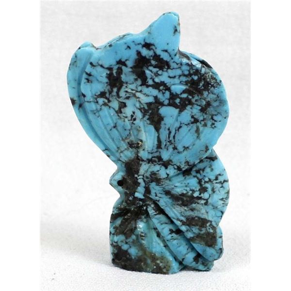 Zuni Turquoise Butterfly Fetish by Maxx Laate