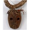 Image 2 : Large Primitive Tarahumara Carved Mask Pendant Necklace