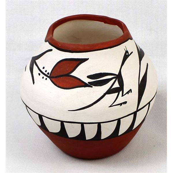 Zia Hand Painted Ceramic Pottery Bowl