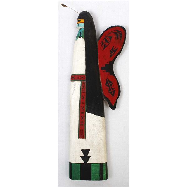 Vintage Hopi Butterfly Flat Kachina by E. Harvey